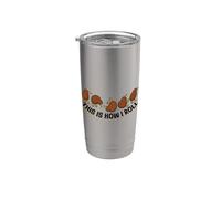 Así es como rollo Kiwi New Zealand Kiwi Bird Vaso térmico de acero inoxidable de doble pared