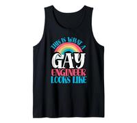 Así es como se ve el Ingeniero Gay LGBT Ingeniero Gay Camiseta sin Mangas