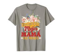 Así Es como Se Ve La Mejor Mamá del Mundo Camiseta, Hombre, Pizarra, S