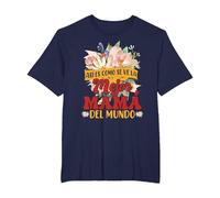 Así Es como Se Ve La Mejor Mamá del Mundo Camiseta, Hombre Tallas Grandes, Azul Marino, 2X Alto
