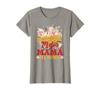 Así Es como Se Ve La Mejor Mamá del Mundo Camiseta, Mujer, Pizarra, S