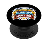 Así es como se ve un Abuelo Impresionante Divertido PopSockets PopGrip Adhesivo