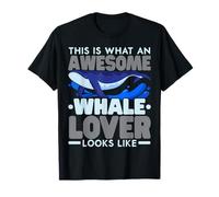Así es como se ve un Animal increíble Amante de Las Ballenas Camiseta