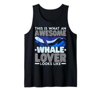 Así es como se ve un Animal increíble Amante de Las Ballenas Camiseta sin Mangas