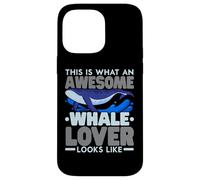 Así es como se ve un Animal increíble Amante de Las Ballenas Carcasa para iPhone 14 Pro MAX