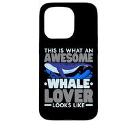 Así es como se ve un Animal increíble Amante de Las Ballenas Carcasa para iPhone 15 Pro