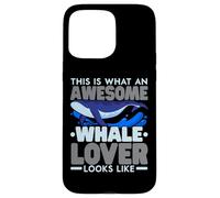 Así es como se ve un Animal increíble Amante de Las Ballenas Carcasa para iPhone 15 Pro MAX