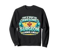 Así es como se ve un Cirujano increíble Doctor MD Divertido Sudadera