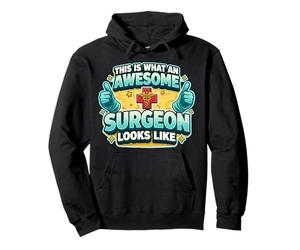 Así es como se ve un Cirujano increíble Doctor MD Divertido Sudadera con Capucha