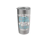 Así es como se ve un gran hermano genial Vaso térmico de acero inoxidable de doble pared