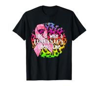 Así es como se ve un Guerrero Cáncer de Mama de Cinta Rosa Camiseta