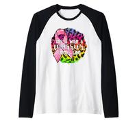 Así es como se ve un Guerrero Cáncer de Mama de Cinta Rosa Camiseta Manga Raglan