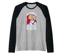 Así es como se ve un Guerrero de células falciformes Camiseta Manga Raglan