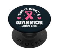 Así es como se ve un Guerrero Luchador de Apoyo para sobrevivientes PopSockets PopGrip Adhesivo