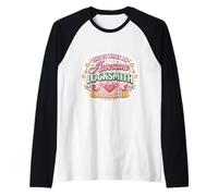 Así es como se ve un Herrero Impresionante Mujer Divertida Camiseta Manga Raglan