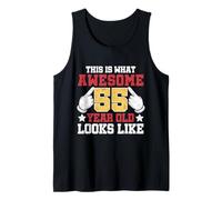 Así es como se ve un increíble 55 años de Edad 55 cumpleaños Camiseta sin Mangas