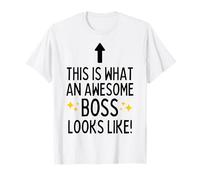 Así es como se ve un Jefe Impresionante Secret Santa Camiseta