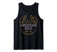 Así es como se ve un papá increíble Camiseta sin Mangas
