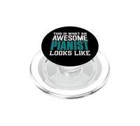 Así es como se ve un Pianista Impresionante Piano Player PopSockets PopGrip para MagSafe