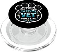 Así es como se ve un Veterinario Impresionante Cirujano Veterinario PopSockets PopGrip para MagSafe