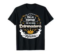 Así Es Como Se Ve Una Entrenadora Molona Divertido Mujer Camiseta