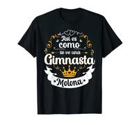 Así Es Como Se Ve Una Gimnasta Molona Niña Gimnastas Camiseta