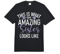 Así es como se ve una Hermana increíble Hermana Comfort Colors Adult Heavyweight T-Shirt