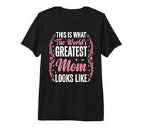 Así es como se ve una mamá increíble Diseño Camiseta Premium
