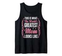Así es como se ve una mamá increíble Diseño Camiseta sin Mangas