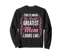 Así es como se ve una mamá increíble Diseño Sudadera