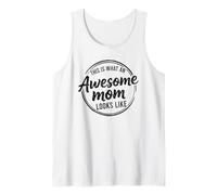 Así es como se ve una mamá increíble Linda mamá Camiseta sin Mangas