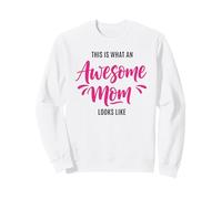 Así es como se ve una mamá increíble Linda mamá Sudadera