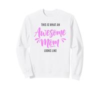 Así es como se ve una mamá increíble Linda mamá Sudadera