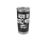 Así es como usted Jam Músico Vaso térmico de acero inoxidable de doble pared