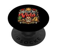 ASI ES LA Vida - UN Dicho español Que Significa Esa ES Vida PopSockets PopGrip Adhesivo