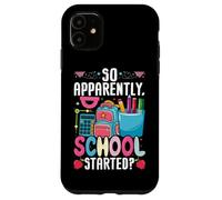 Así que aparentemente la escuela comenzó lindos lápices de mochila Carcasa para iPhone 11