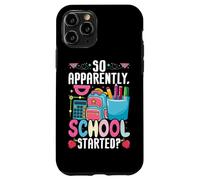 Así que aparentemente la escuela comenzó lindos lápices de mochila Carcasa para iPhone 11 Pro