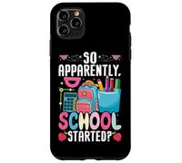 Así que aparentemente la escuela comenzó lindos lápices de mochila Carcasa para iPhone 11 Pro Max
