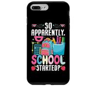 Así que aparentemente la escuela comenzó lindos lápices de mochila Carcasa para iPhone 7 Plus/8 Plus