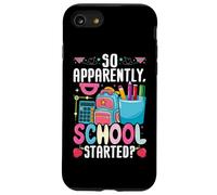 Así que aparentemente la escuela comenzó lindos lápices de mochila Carcasa para iPhone SE (2020) / 7 / 8