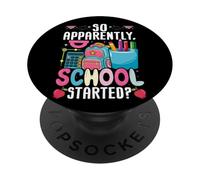Así que aparentemente la escuela comenzó lindos lápices de mochila PopSockets PopGrip Adhesivo
