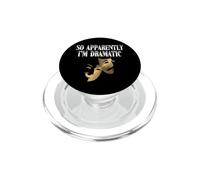 Así Que aparentemente Soy dramático Divertido Artista Actriz actuación PopSockets PopGrip para MagSafe