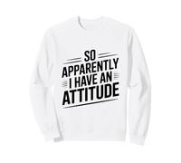 Así Que aparentemente Tengo una Cita Divertida de Actitud Sudadera