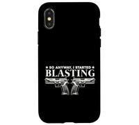 Así Que de Todos Modos comencé a Volar Propietario de Pistola Comedia Pistolas Divertidas Carcasa para iPhone X/XS