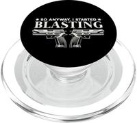 Así Que de Todos Modos comencé a Volar Propietario de Pistola Comedia Pistolas Divertidas PopSockets PopGrip para MagSafe