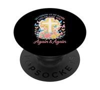 Así que levanto mis manos y te alabo una y otra vez PopSockets PopGrip Adhesivo