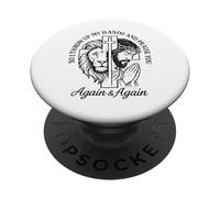 Así que levanto mis manos y te alabo una y otra vez PopSockets PopGrip Adhesivo