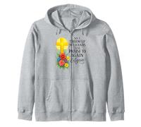 Así que levanto mis manos y te alabo una y otra vez Sudadera con Capucha