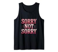Así que lo siento, no lo siento Citas Lo siento No lo siento Significado Camiseta sin Mangas
