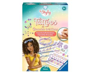 Así Ravensburger 18320 - Styly Tatuajes y Amigos Bandas, Verano Fresco, Colorido